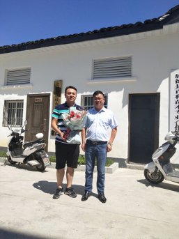 八一走訪慰問 情曖退伍軍人